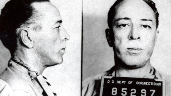 Dalton Trumbo, police mugshot, 1950