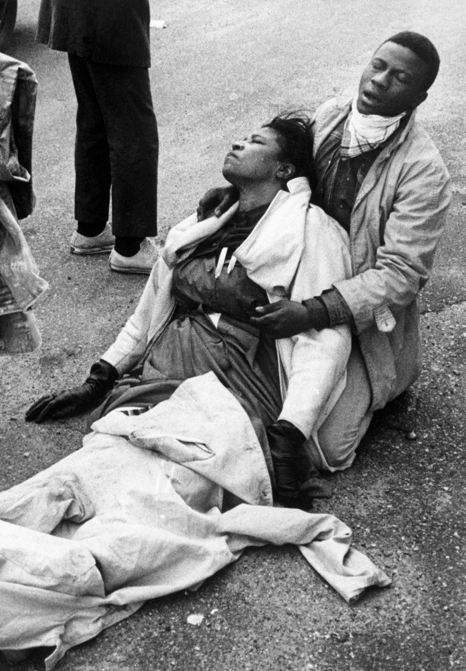 Amelia Boyton, 1965. March Selma to Montgomery, Alabama, March 7, 1965, “Bloody Dunday”. Photo by Tom Lankford, Birmingham News